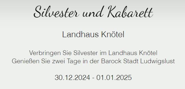 Landhaus Knoetel Людвигслюст Номер фото
